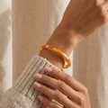 Bracelet jonc Capucine